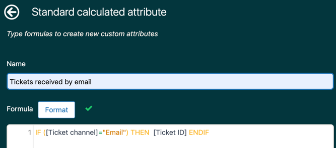 Explore formula example