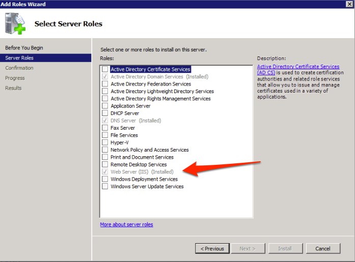 enable active directory domain services