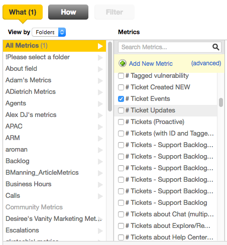 building custom reports in