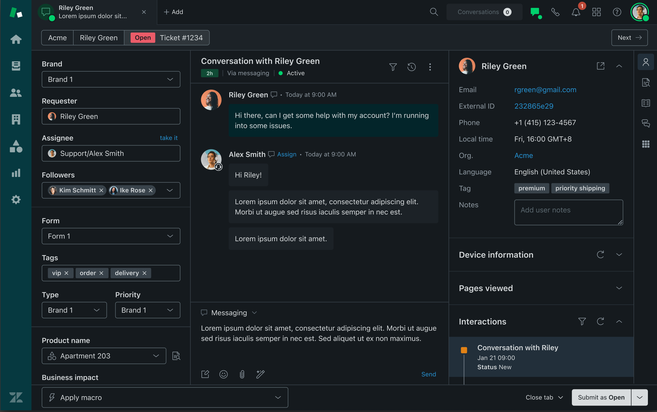 Using Dark Mode To Increase Agent Display Options Zendesk Help