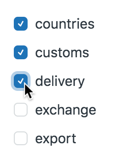 Select existing