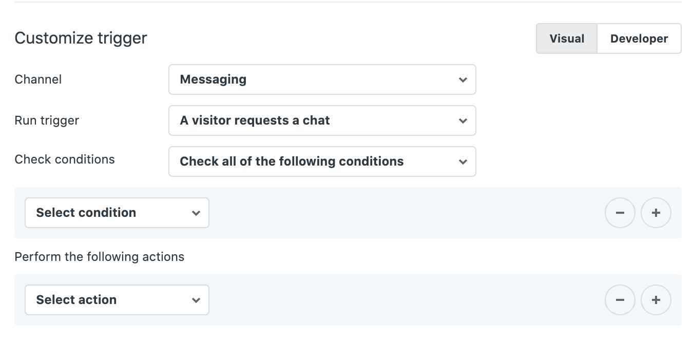 Chat Triggers In Messaging Zendesk Help