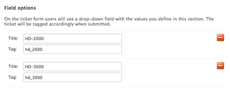 custom ticket field options