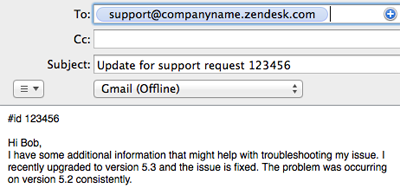 Working with tickets – Zendesk help