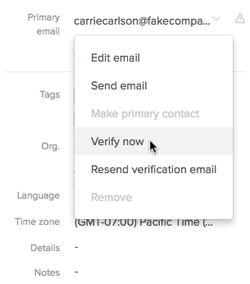 verify email org