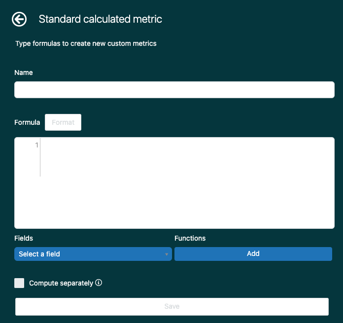 Creating standard calculated metrics and attributes – Zendesk help