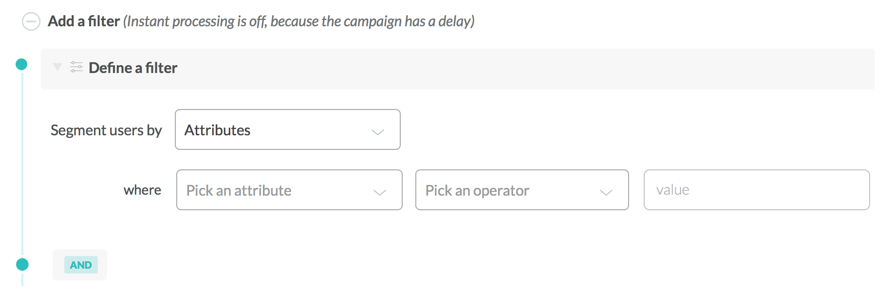 Using event filters to refine your campaign Zendesk help