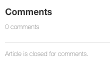 Comments closed