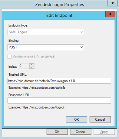 Setting Up Single Sign On Using Active Directory With Adfs And Saml Zendesk Help