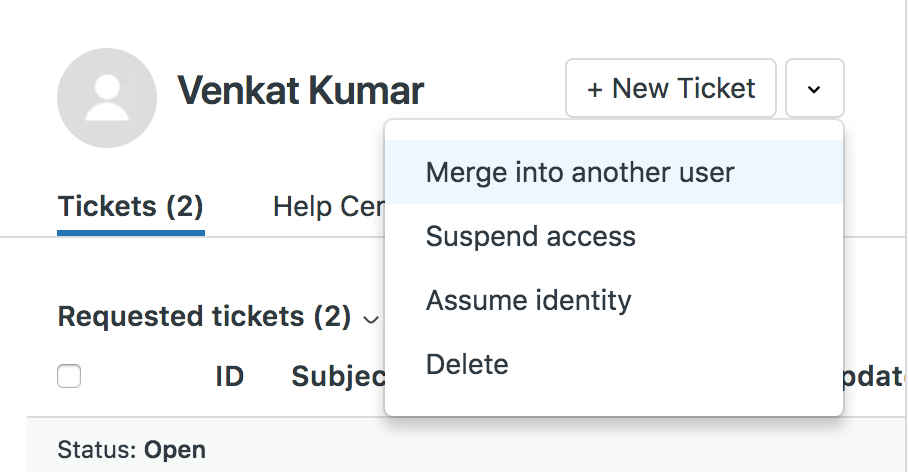 Merging A User S Duplicate Account Zendesk Help - how to merge accounts in roblox