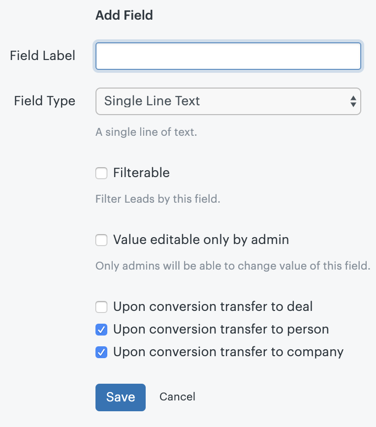 Creating and managing custom fields in Sell – Zendesk help