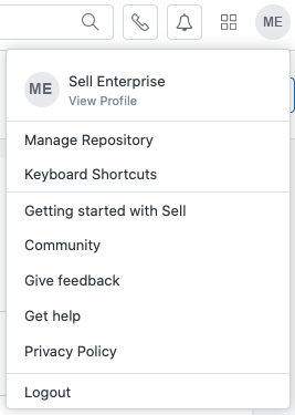 Sell keyboard shortcuts