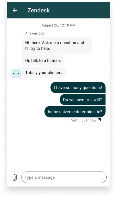 Text type in Android