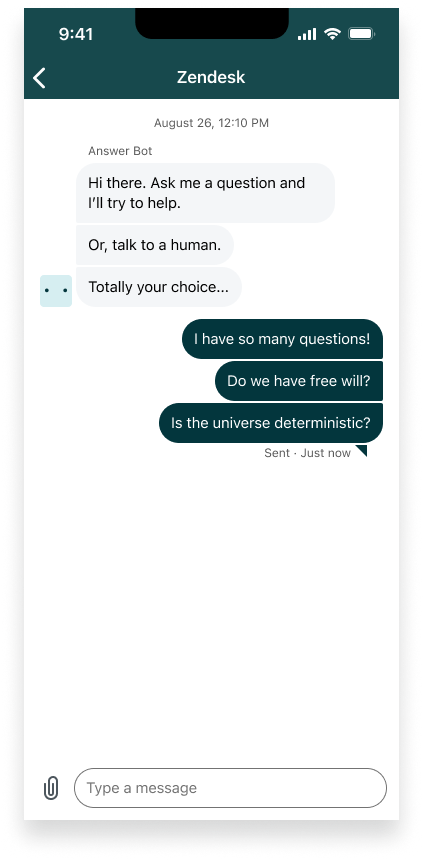 Text type in iOS