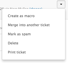 Deleting tickets – Zendesk help