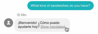 Chat translate