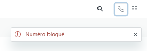 Talk - Appeler un numéro bloqué