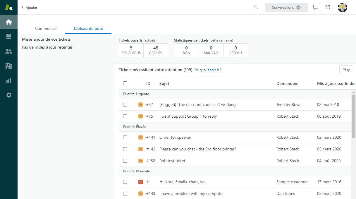 Utilisation Des Tickets Aide Zendesk