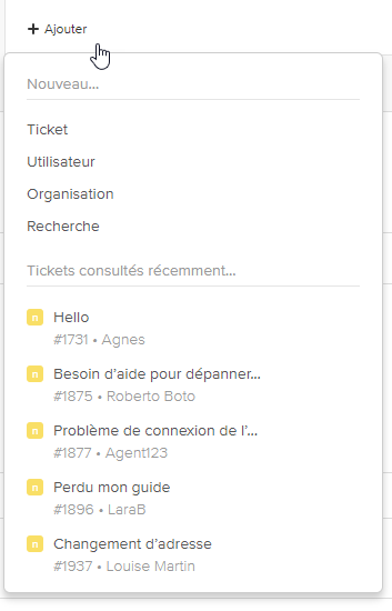 Utilisation Des Tickets Aide Zendesk