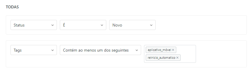 Tags de gatilho